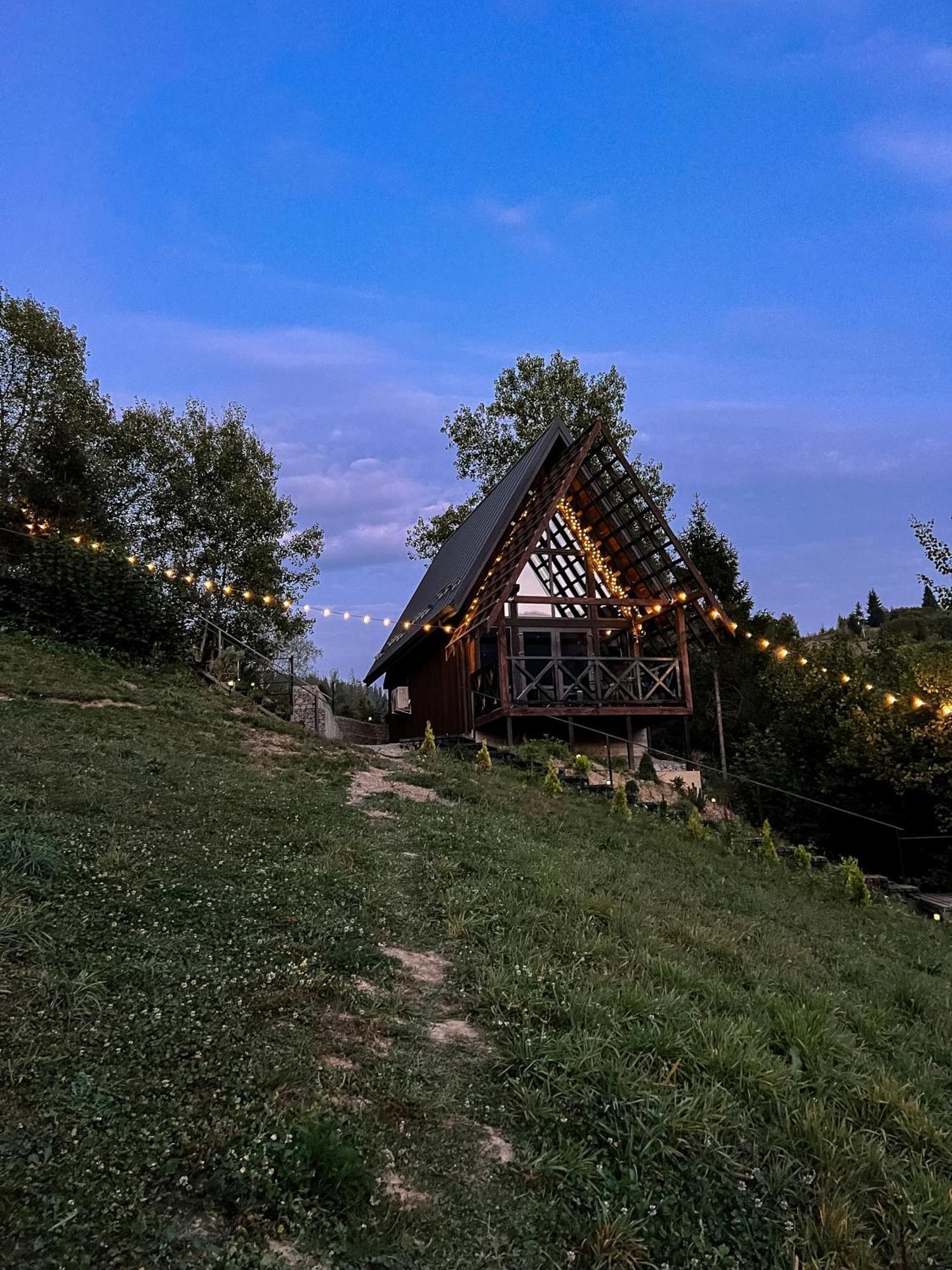 Valley Hills-Котедж На Схилах Гір З Чаном-Джакузі Slavske Luaran gambar